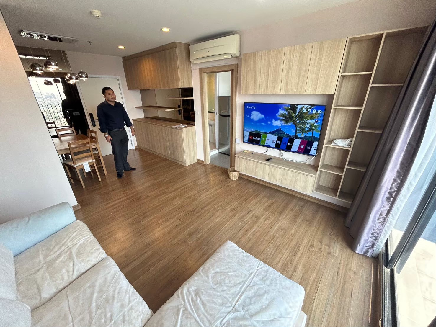 เดอะ ทรี อินเตอร์เชนจ์   2 ห้องนอน 2 ห้องน้ำ  ชั้น 31  ขนาด  58 ตรม  ราคาเช่า 28000 บาทต่อเดือน  – รูปที่ 3