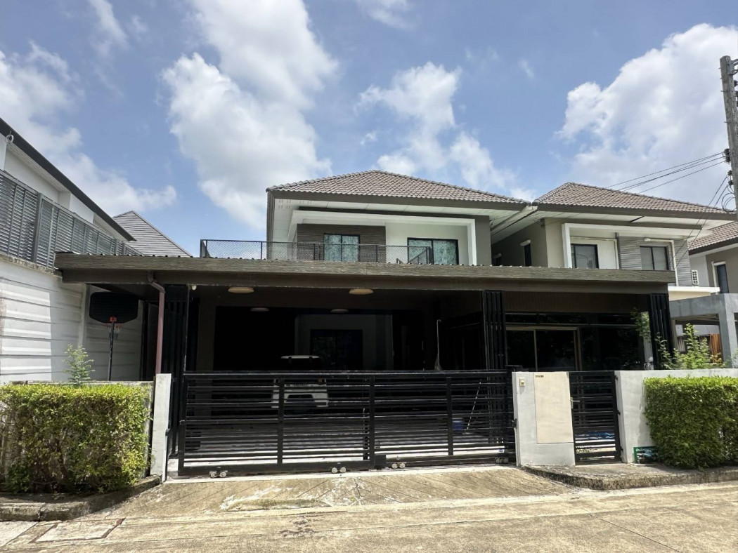 ขายถูกบ้านเดี่ยว 2 ชั้น อารียา โคโม่ บางนา กม.8 หลังมุม หน้าบ้านเปิดโล่ง ไม่มีบ้านฝั่งตรงข้าม ใกล้เมกาบางนา 51 วา
