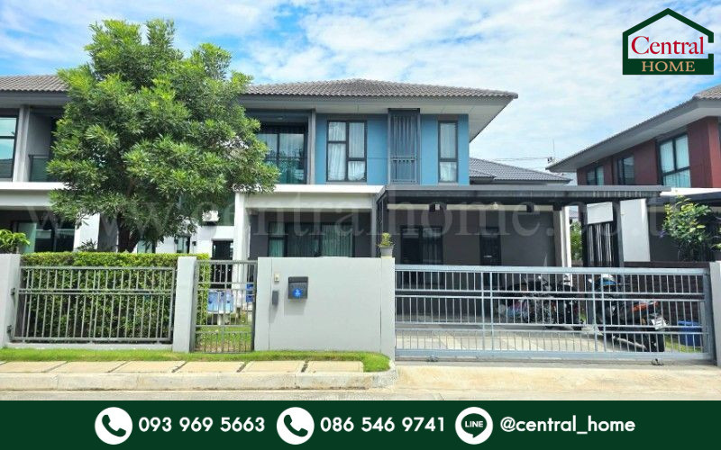 บ้านเดี่ยว เศรษฐสิริ วงแหวน-ลำลูกกา บ้านทำเลดี โครงการติดถนน ลำลูกกา