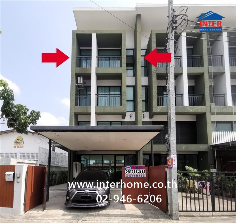 Commercial building, 3.5 floors, 40.4 sq m, commercial building near Talat Phlu Police Station, Soi Wutthakat 1, Wutthakat Road, Thoet Thai Road, Thonburi District, Bangkok. – รูปที่ 2