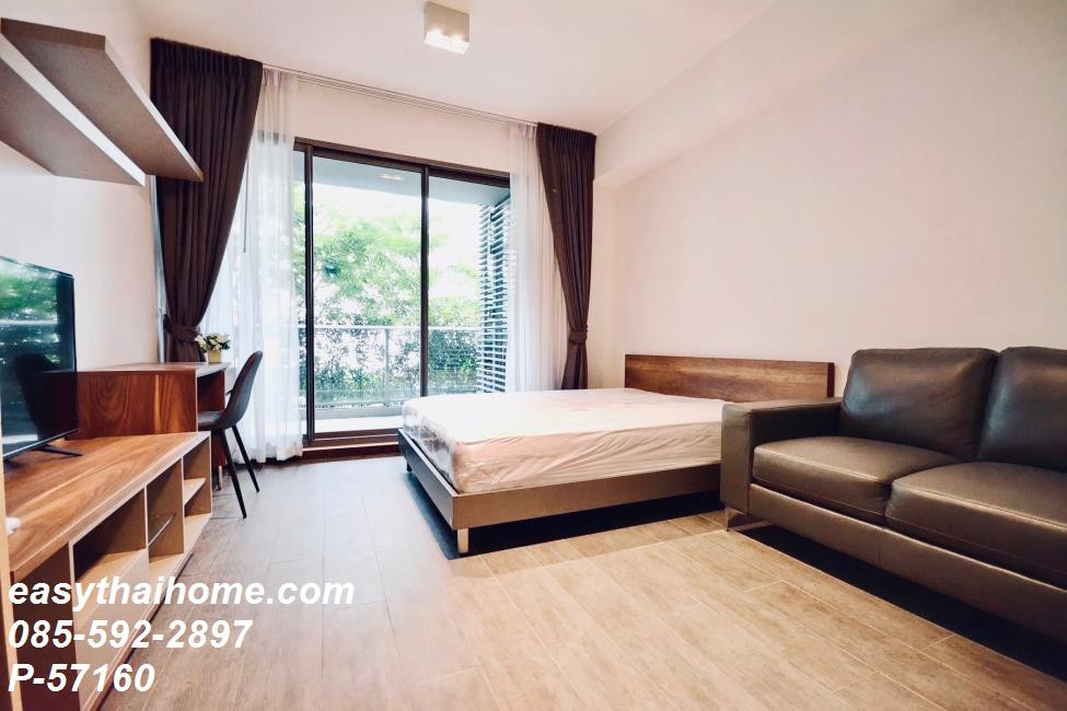 P-57160 คอนโดให้เช่า The Lofts Ekkamai ใกล้ BTS เอกมัย | เฟอร์+เครื่องใช้ไฟฟ้าครบมีเครื่องซักผ้า Line@easythaihome 085-592-2897  – รูปที่ 3