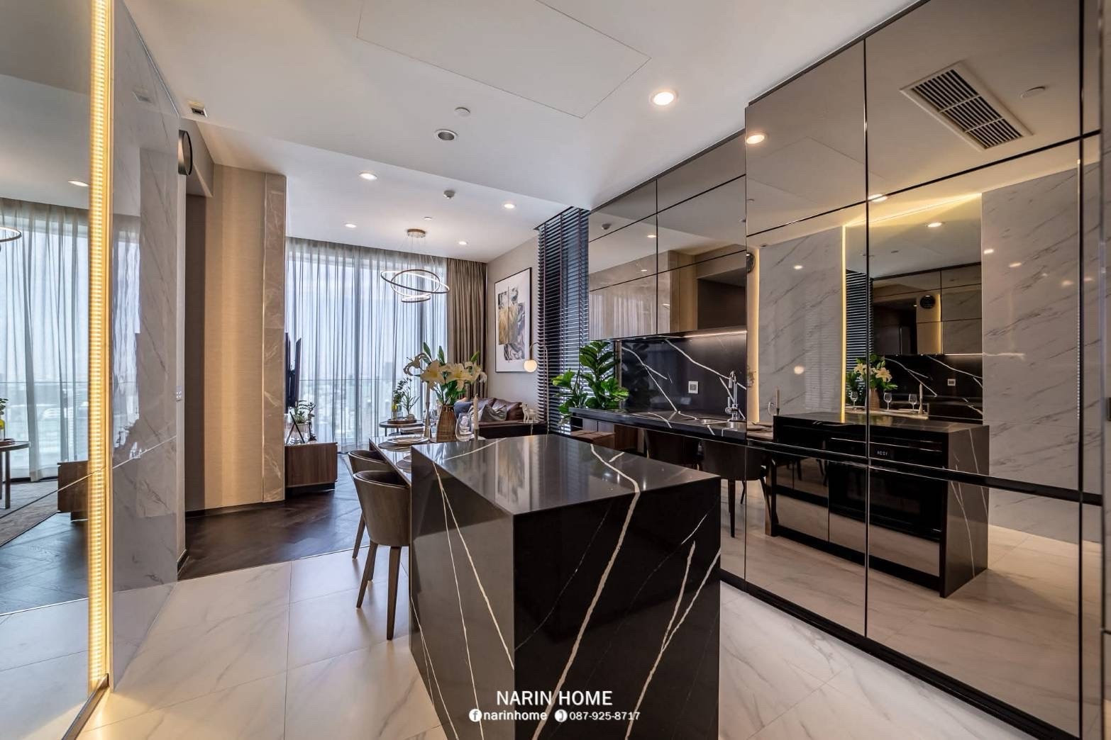 🔥Rent at  The​ Esse​ 36​ ทองหล่อ 🔥2BR 2BR.🔥 98,000🔥73sqm. 🔥Floor35