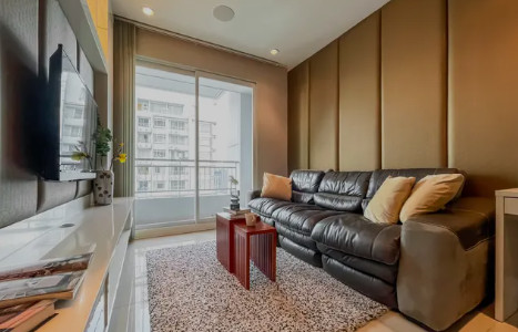 [ให้เช่า] Circle Condominium ใจกลางอโศก 50 ตร.ม. ชั้น 26 วิวสูง เฟอร์ครบ จัดเต็มมุมทำงาน! – รูปที่ 3