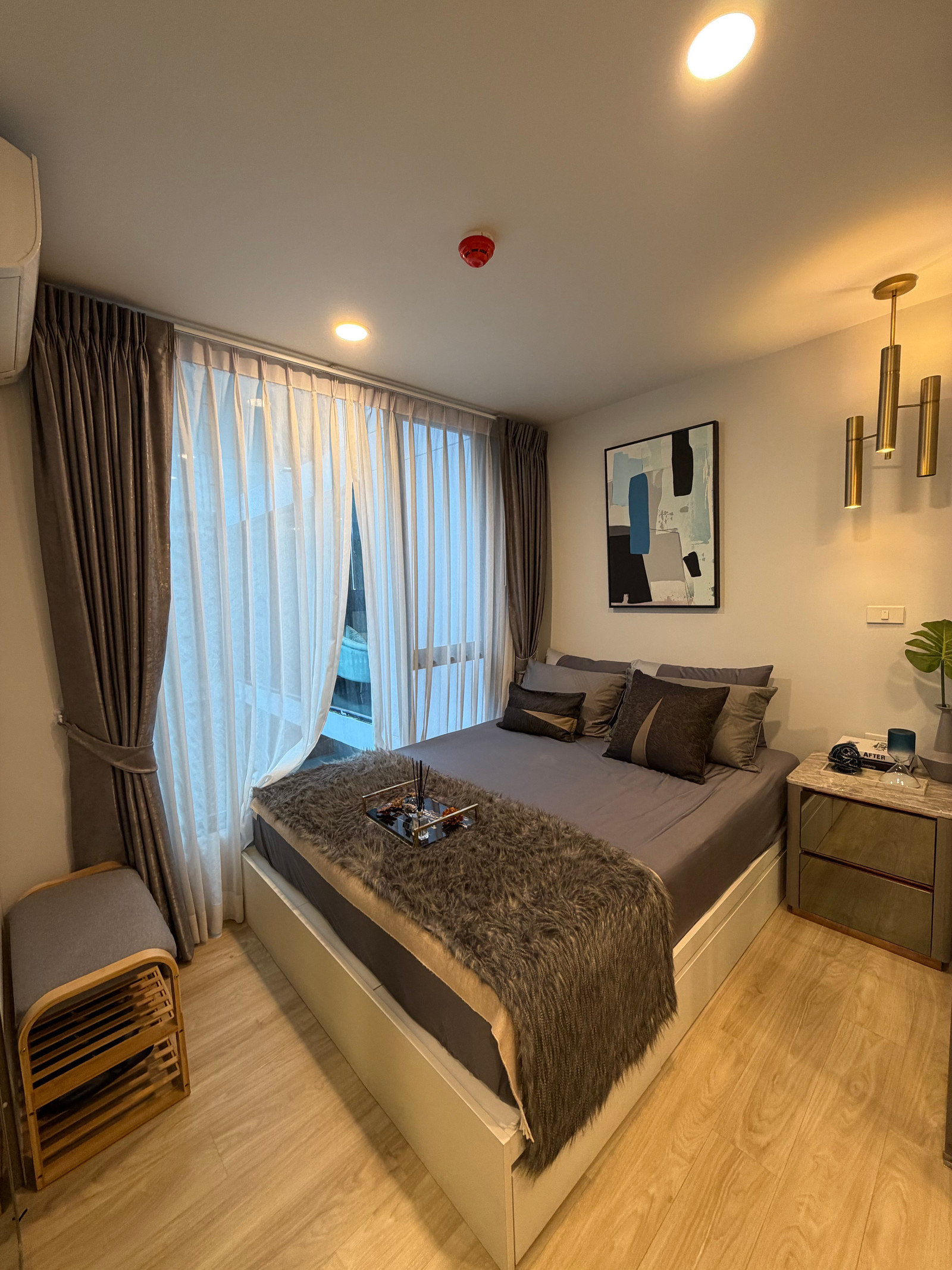 For rent ESQUE Sukhumvit 101/1 (ESQ) beautiful room Type S size 24 sq m.