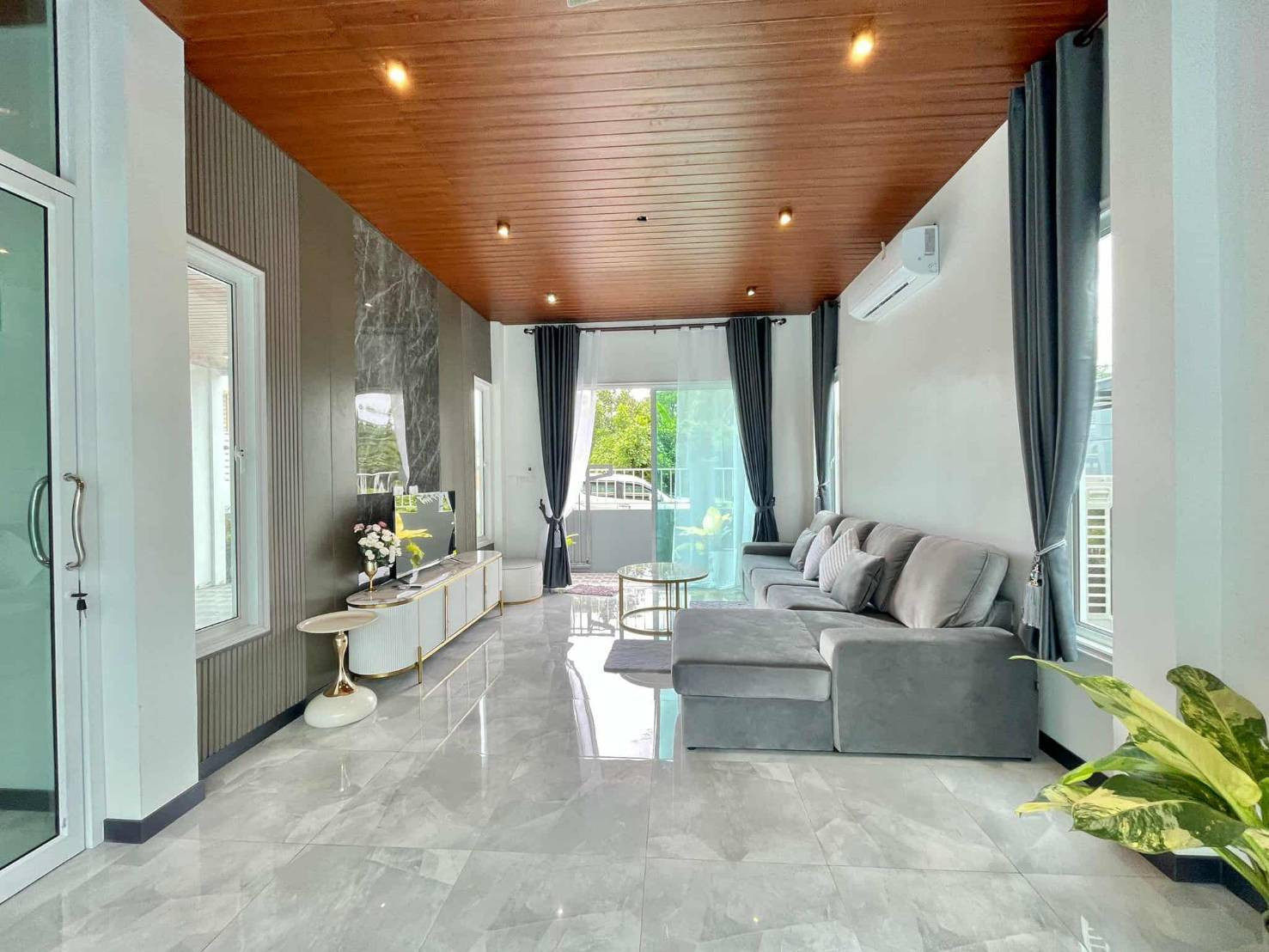 Luxury pool villa for sale, Thalang zone, Phuket, good location, near shopping malls, no flooding | 11.5 million baht – รูปที่ 4