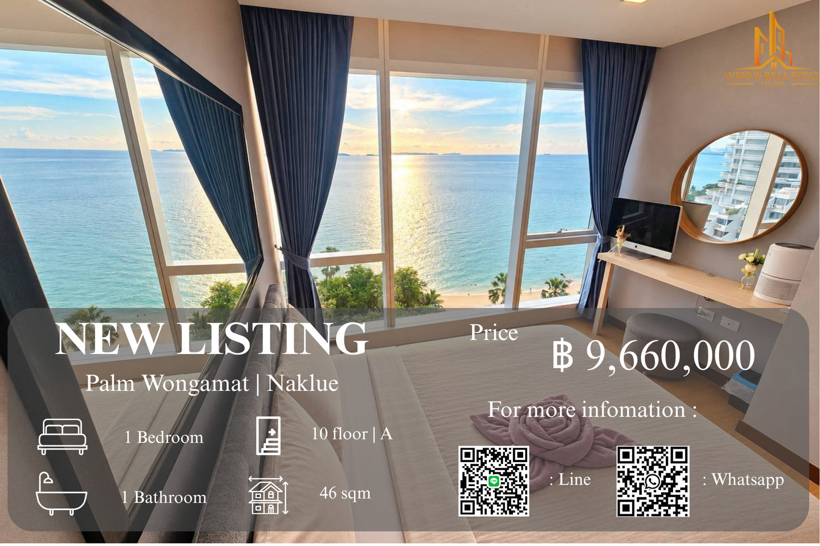 CONDO FOR SALE | PALM WONGAMAT PATTAYA CONDO FOR SALE | PALM WONGAMAT PATTAYA