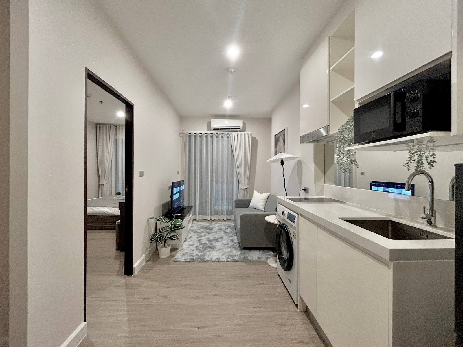 The Sky Sukhumvit 1bedroom แต่งครบ พร้อมเข้าอยู่ เดินเพียง 10 นาทีถึง BTS อุดมสุข  – รูปที่ 3