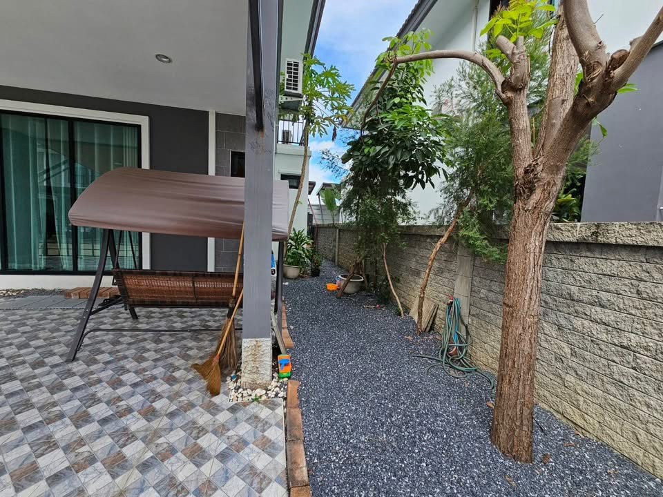 🏡✨ ให้เช่าบ้านเดี่ยว ฉัตรหลวง 16 รังสิต–คลอง 3 | CHATLUANG 16 บ้านเดี่ยวฟังก์ชันครบ 3 ห้องนอน 3 ห้องน้ำ มีสวนสีเขียว พร้อมพื้นที่ส่วนตัว ไม่ติดเพื่อนบ้านด้านข้าง จอดรถได้ถึง 3 คัน! – รูปที่ 3