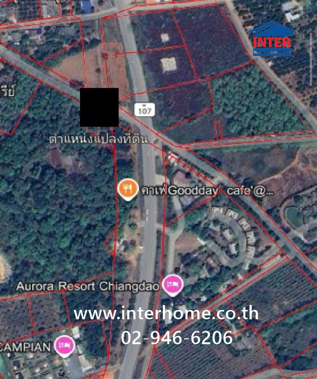 Empty land 207 sq m, Thung Lakorn Village. Near Chiang Dao Provincial Court National Highway 107 (Chotana Road), Chiang Dao, Chiang Mai – รูปที่ 3