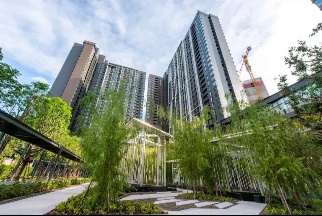 🌈🎈The room is ready to move🪴✨ Beautiful room, high floor, good view, near MRT Phasi Charoen.
