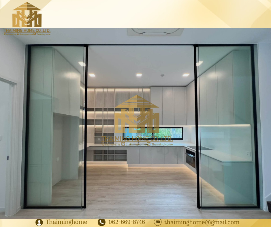 ให้เช่าบ้านเดี่ยว3ชั้น VIVE กรุงเทพกรีฑา พร้อมลิฟท์ส่วนตัว 4ห้องนอน 5ห้องน้ำ จอดรถได้ 4คัน (TH8-9926) – รูปที่ 3