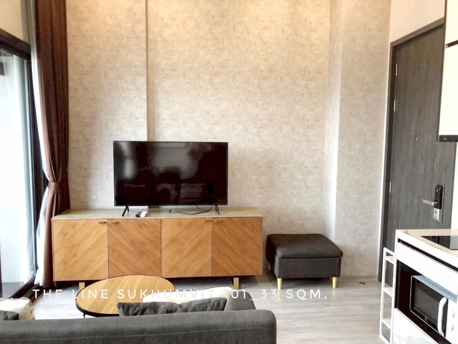🎉For RENT, high rise condo 1 bedroom at The Line Sukhumvit 101 near Ture Digital Park and BTS Punnawithi – รูปที่ 2