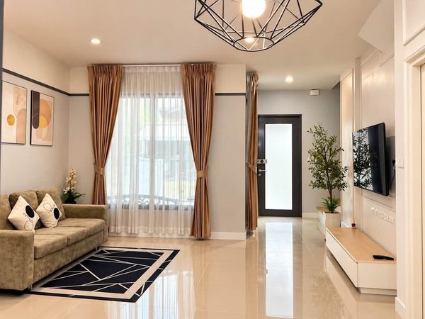 🏡 For rent Pleno Sukhumvit–Bangna (Pleno Sukhumvit–Bangna) ✨ Newly renovated townhome. Ready to move in!