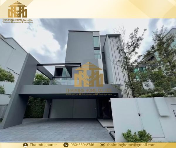 ให้เช่าบ้านเดี่ยว3ชั้น VIVE กรุงเทพกรีฑา พร้อมลิฟท์ส่วนตัว 4ห้องนอน 5ห้องน้ำ จอดรถได้ 4คัน (TH8-9926)