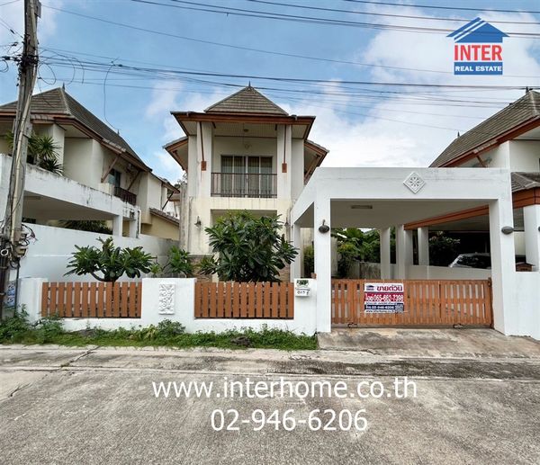 บ้านเดี่ยว 2 ชั้น 55 ตร.ว. หมู่บ้านปานจันทร์ รีสอร์ท พัทยา ถนนทางหลวงแผ่นดินหมายเลข36 สายกะทิงลาย–ปลวกเกตุ บางละมุง ชลบุรี 