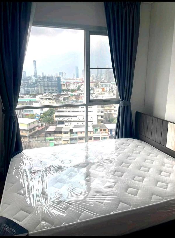 #Already available Condo next to Central Rama 3 for rent, Lumpini Place Ratchada-Sathu.