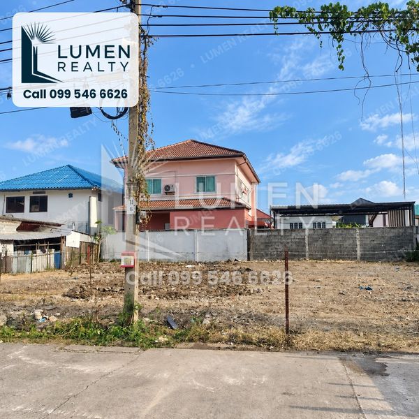 🌳 Filled 100 Sq.Wah (400 sqm) Land in Ban Mai, Pak Kret — Water and Electricity at the Plot, ~2.5km to IMPACT Muang Thong Thani — ฿4.5M (฿45,000 per Sq.Wah)