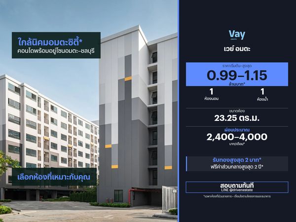 Condo for sale Way Amata 23.25 sq m.