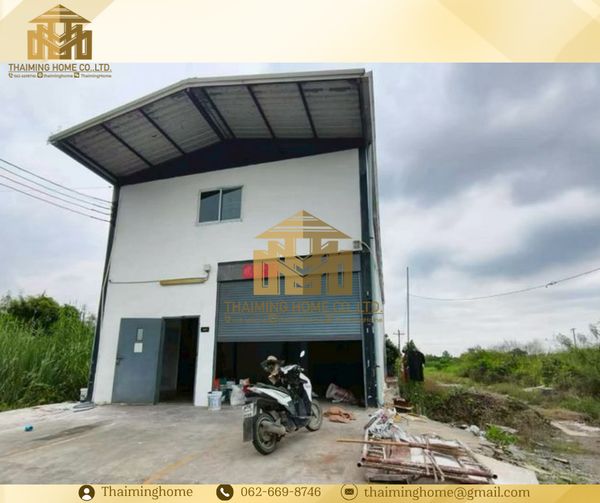ให้เช่าโกดัง 335 ตรม. ใกล้สนามบินสุวรรณภูมิ ลาดกระบัง (TW8-09826)