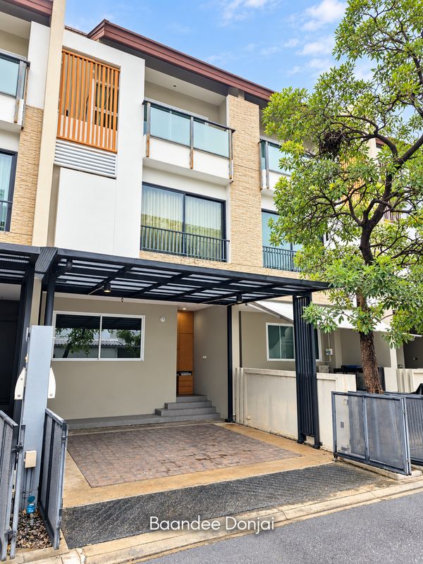 Townhome for sale Private Nirvana Life Exclusive (25.5 sq m.) 3 bedrooms, 4 bathrooms, near Central EastVille