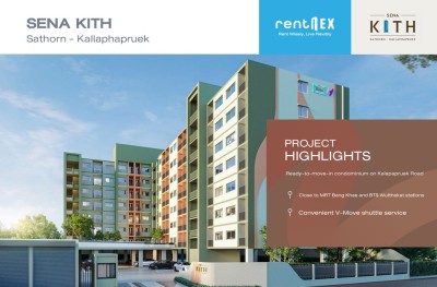 💰 Condo for sale with existing tenant, receiving rental income of 6,900 THB/month. Estimated return on investment: approximately 7.1% per year.