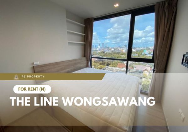 ให้เช่า 📍 THE LINE Wongsawang 📍 เฟอร์นิเจอร์ และ เครื่องใช้ไฟฟ้าครบ ใกล้ MRT วงศ์สว่าง