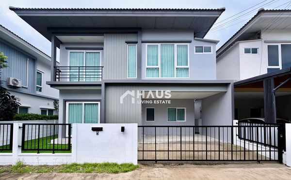 🔥 ขายบ้านแฝด คิว ดิสทริค เวสต์เกต 🔥 Q District Westgate / 4 ห้องนอน #HBBT005