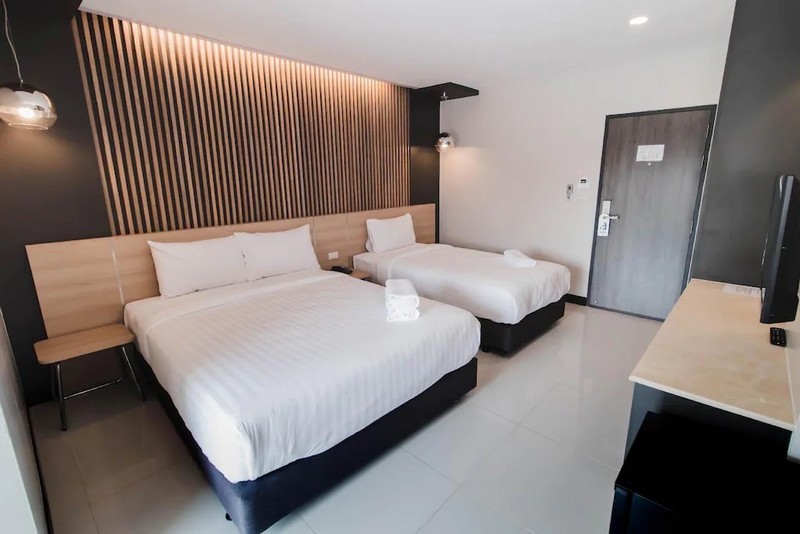 Hotel for sale, 8 floors, 77 rooms, Ratchada Sutthisan, Huai Khwang, Ladprao, Meng Jai, near MRT Huai Khwang, MRT Sutthisan with elevator, furniture, ready to move in and full license – รูปที่ 2