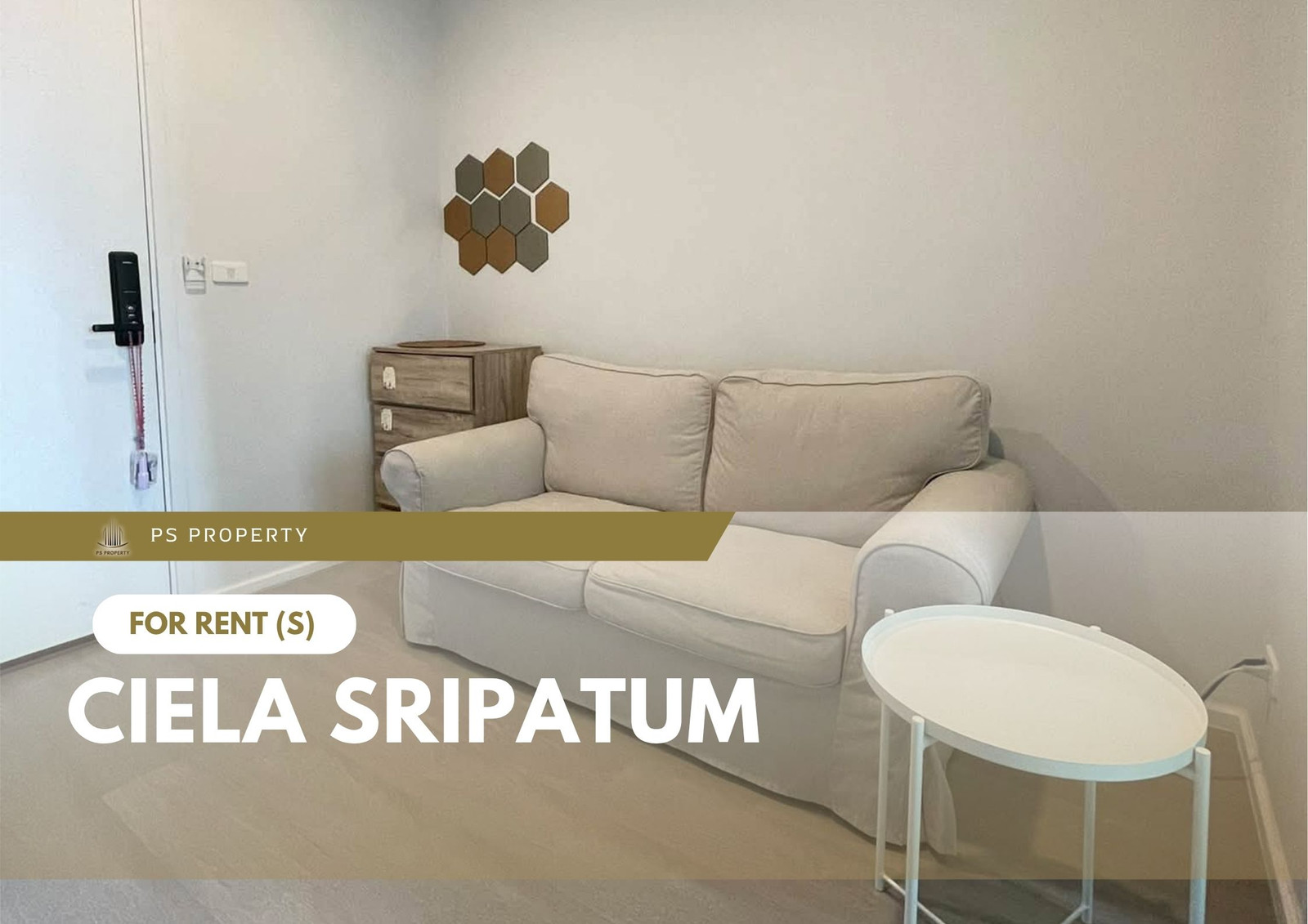 ให้เช่า 🔥 Ciela Sripatum 🔥 เฟอร์นิเจอร์ และ เครื่องใช้ไฟฟ้าครบ ใกล้ BTS บางบัว