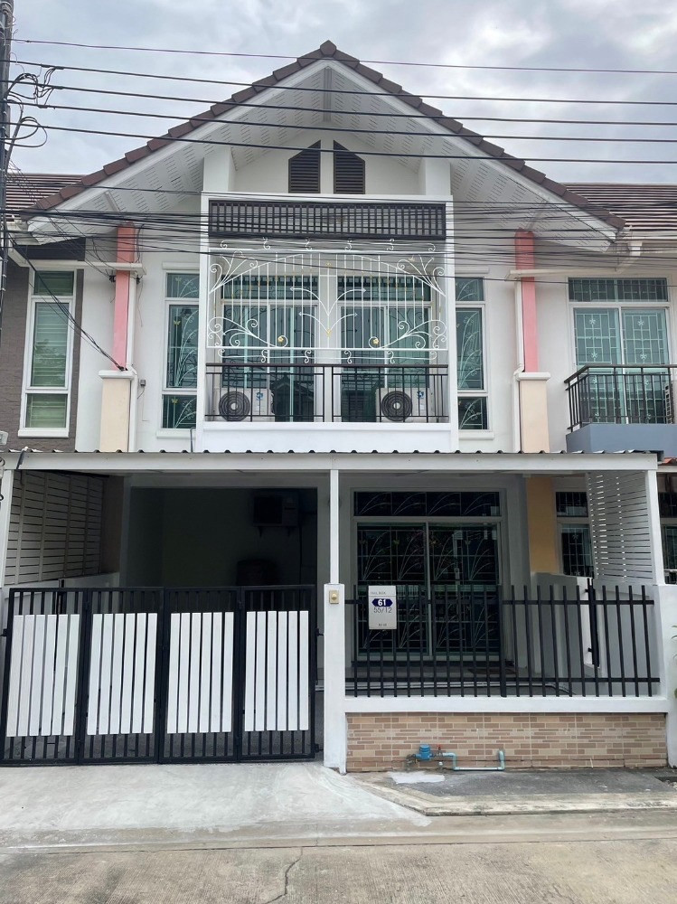 ว่าง!! ให้เช่าบ้านหลังจั่ว ทาวน์โฮมที่ให้ความสงบเหมือนบ้านเดี่ยว @หมู่บ้านจิราวดี กรุงเทพฯ-นนท์ 3