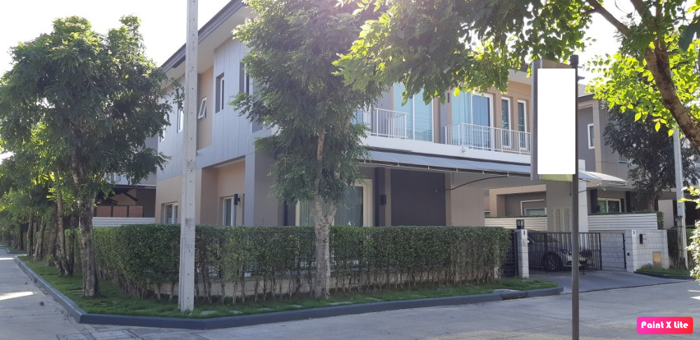 หลังมุม 63ตรว 5นอน4น้ำ บ้านเดี่ยว 2 ชั้น The City สุขุมวิท บางนา 