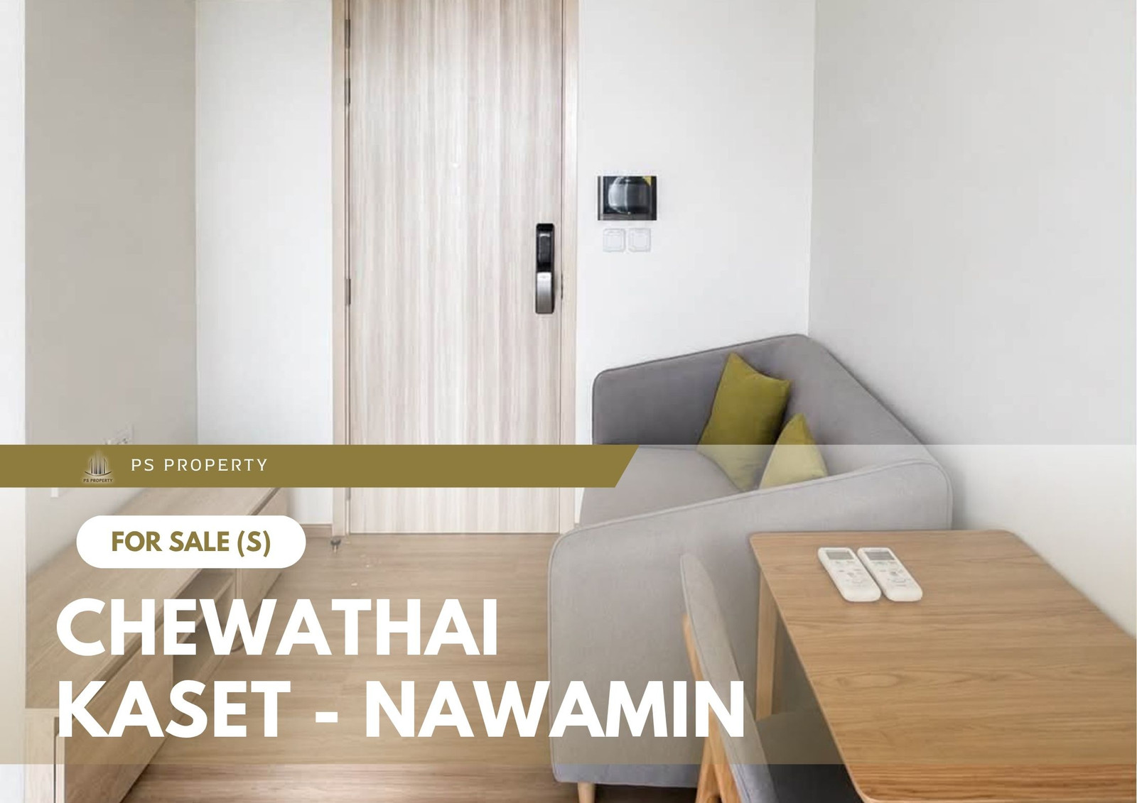 ขายด่วน📍 Chewathai Kaset - Nawamin 📍 เฟอร์นิเจอร์ และ เครื่องใช้ไฟฟ้าครบ ใกล้ Central ลาดพร้าว