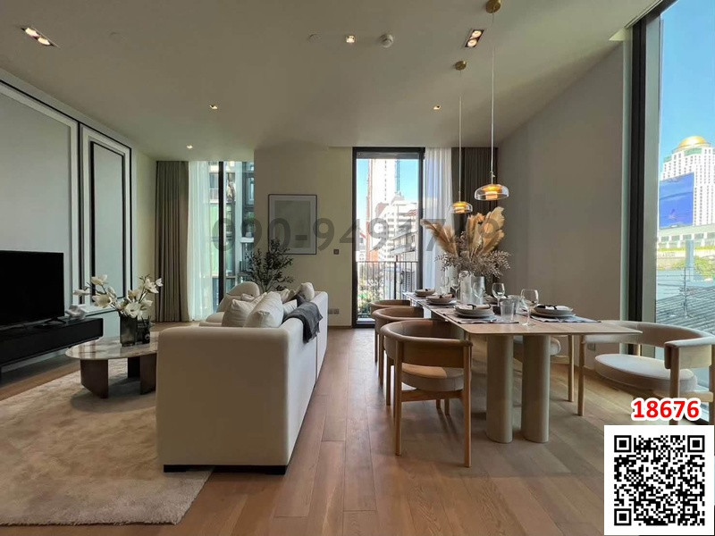 Condo for rent 28 Chidlom, size 90 sq m.