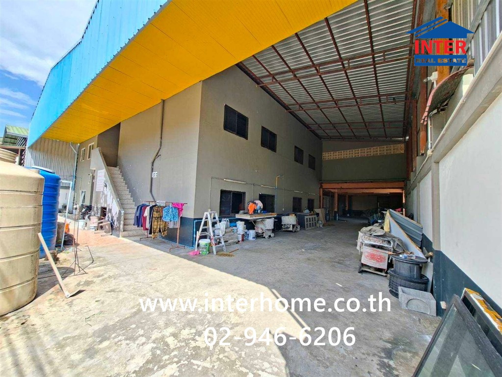 Empty land 400 sq m. Land + warehouse + worker room, Soi Hathairat 4 Hathairat Road Kittisak Road, Lam Luk Ka, Pathum Thani – รูปที่ 4