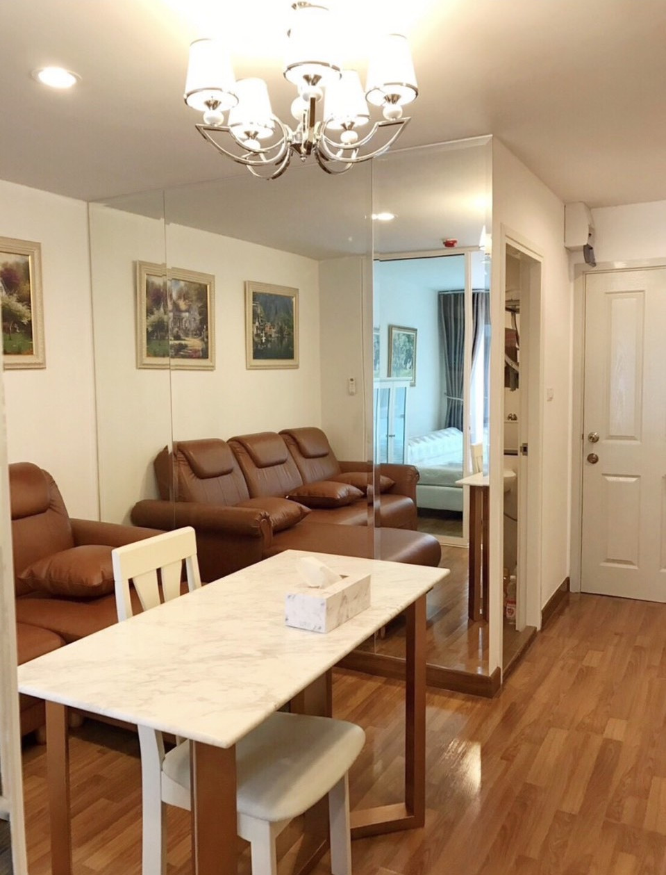 คอนโดให้เช่า Regent Home Sukhumvit 81 (รีเจ้นท์ โฮม สุขุมวิท 81) ราคา 11,000 บาท/เดือน 28 ตร.ม. ชั้น 3 อาคาร A วิวในโครงการ 