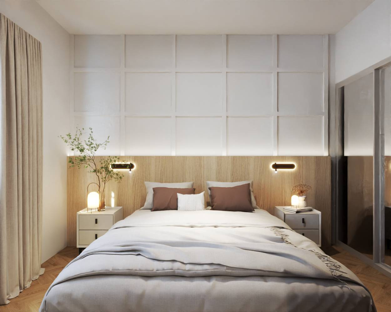 K-7212🔥🔥Newly decorated room, high floor, near MRT Rama 9!! A space Asoke-Ratchada, ready to move in.