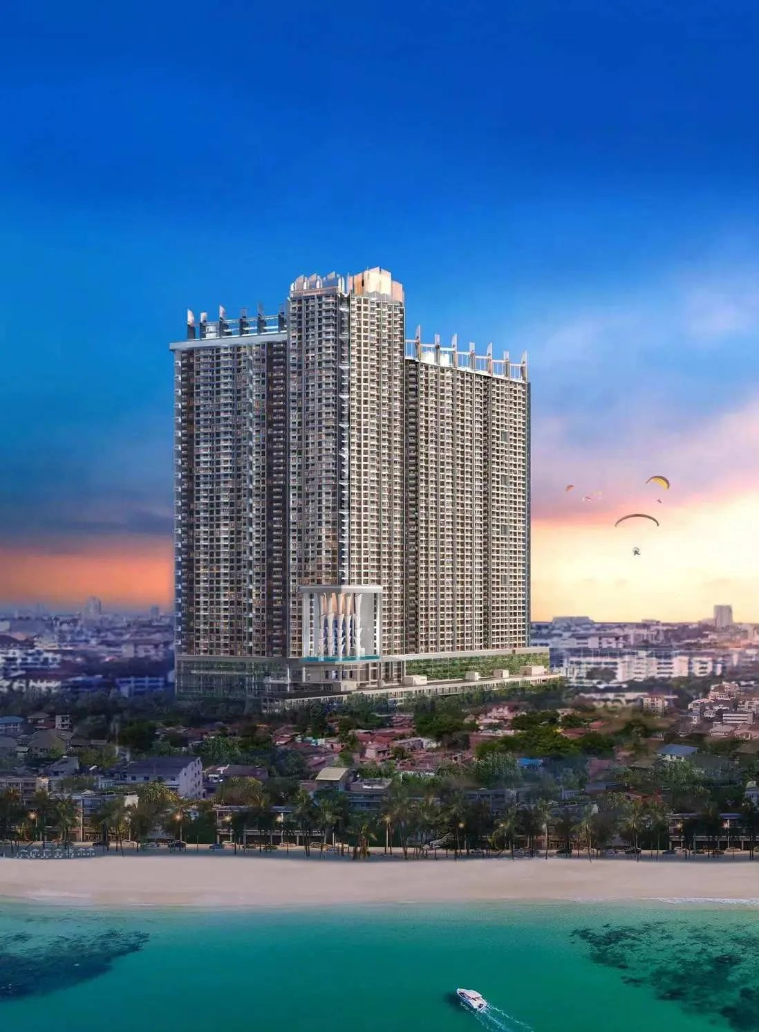 Copacabana Coral Reef 1BR, 42nd Floor, Direct Frontal Ocean View, Jomtien Copacabana Coral Reef 1BR, 42nd Floor, Direct Frontal Ocean View, Jomtien