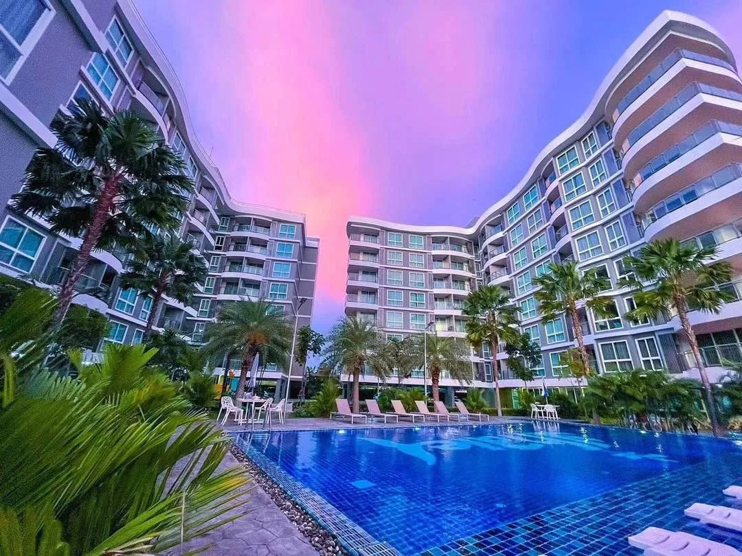 Whale Marina Na Jomtien 1BR, 48 sq.m., Sea & Pool View, Foreign Quota
