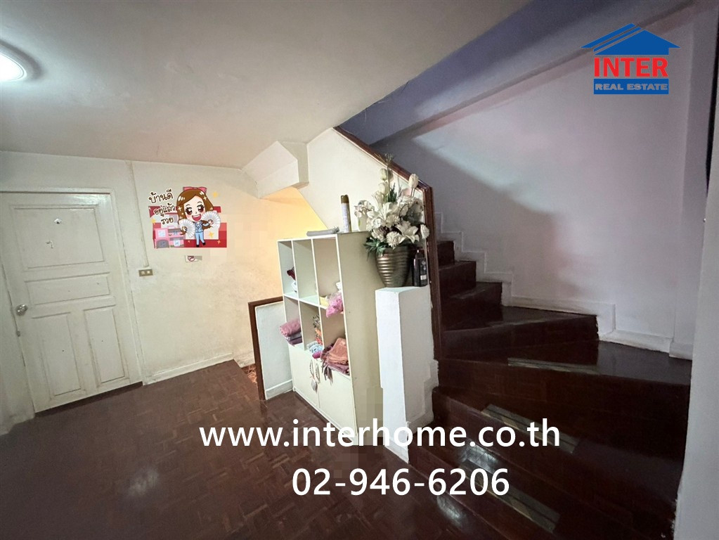 Twin house, 3 floors, 40 sq m, Muang Ake Village, Project 4, near Rangsit University. Future Park Rangsit Mall, Soi Eak Charoen 5, Soi Phahonyothin 87 Mueang Pathum Thani, Pathum Thani – รูปที่ 3
