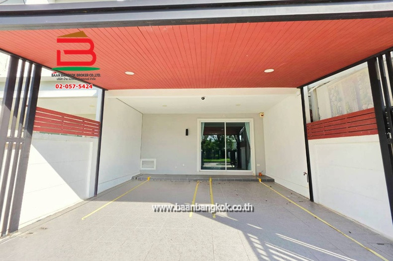 Townhome, Modi Villa Village, Rangsit 2, area 20.7 sq m., near Suan Phrik Phrik Subdistrict Administrative Organization, Road 3309, Suan Phrik Phrik Subdistrict, Suan Phrik Phrik Subdistrict. Mueang Pathum Thani District Pathum Thani Province – รูปที่ 2