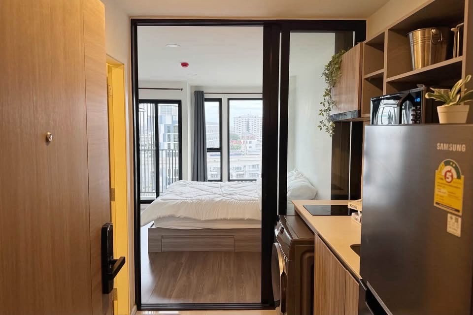 The Origin Ramintra 83, beautiful room, well furnished. Near MRT Ramindra km.9 – รูปที่ 4