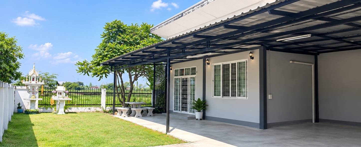 Single house for sale Near Teng Nam Railway Station, Phitsanulok Province