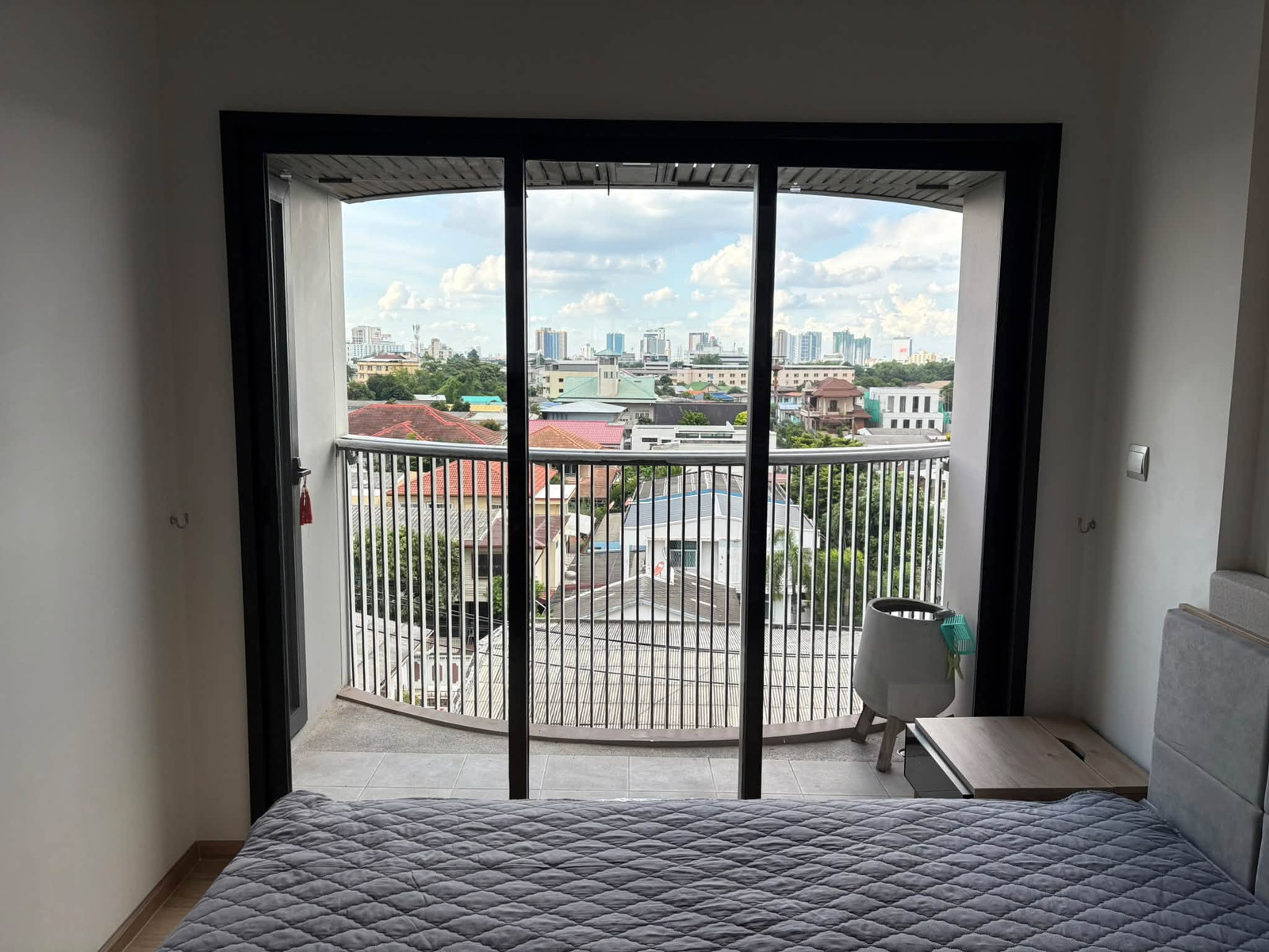 ให้เช่า Kawa Haus T77 ใกล้ BTS อ่อนนุช ห้อง 1 ห้องนอน 35 ตรม. เฟอร์นิเจอร์ครบ 20,000 บาท/เดือน