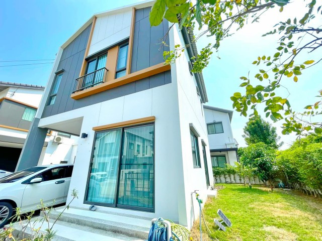 บางนา บางบ่อ บ้านแฝดหลังมุม เช่า-ขายฟังก์ชั่น 3นอน 3น้ำ ใกล้โลตัสบางบ่อ 600ม.ไปรษณีย์บางบ่อ ที่ดิน 50.9ตร.ว.พื้นที่ใช้สอย 147ตร.ม.บ้านสวย – รูปที่ 3