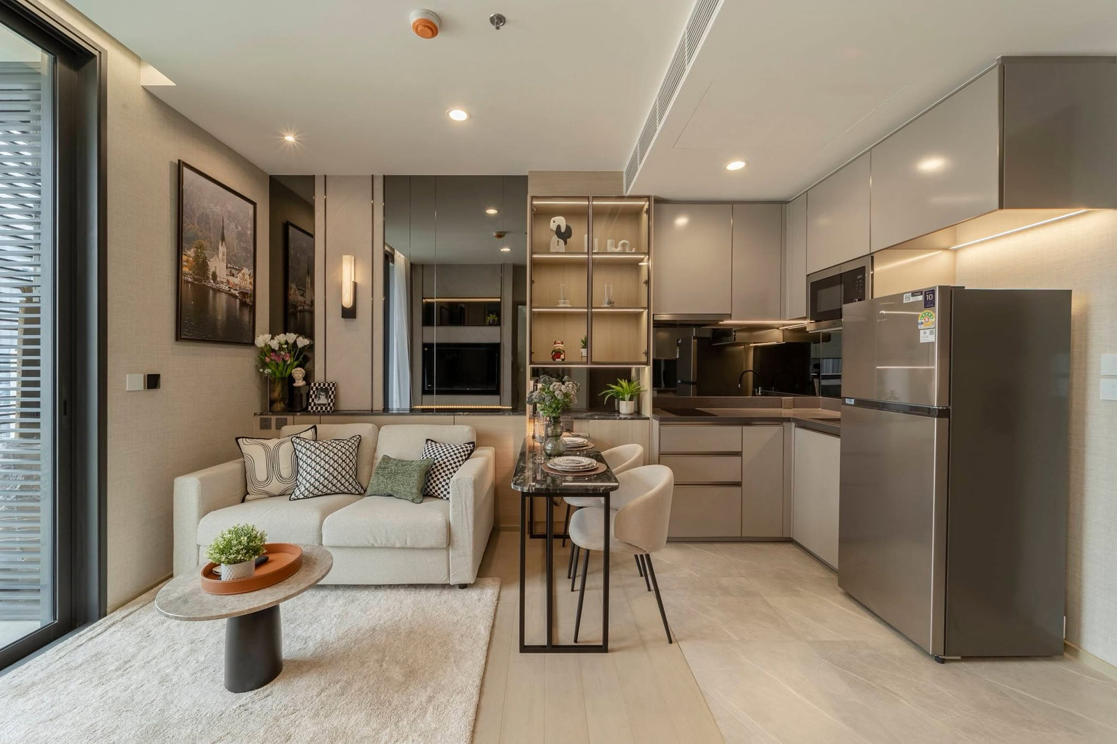 For rent: The Extro Phayathai Rangnam, 1 Bedroom, size 36.36 sq m., 15th floor.
