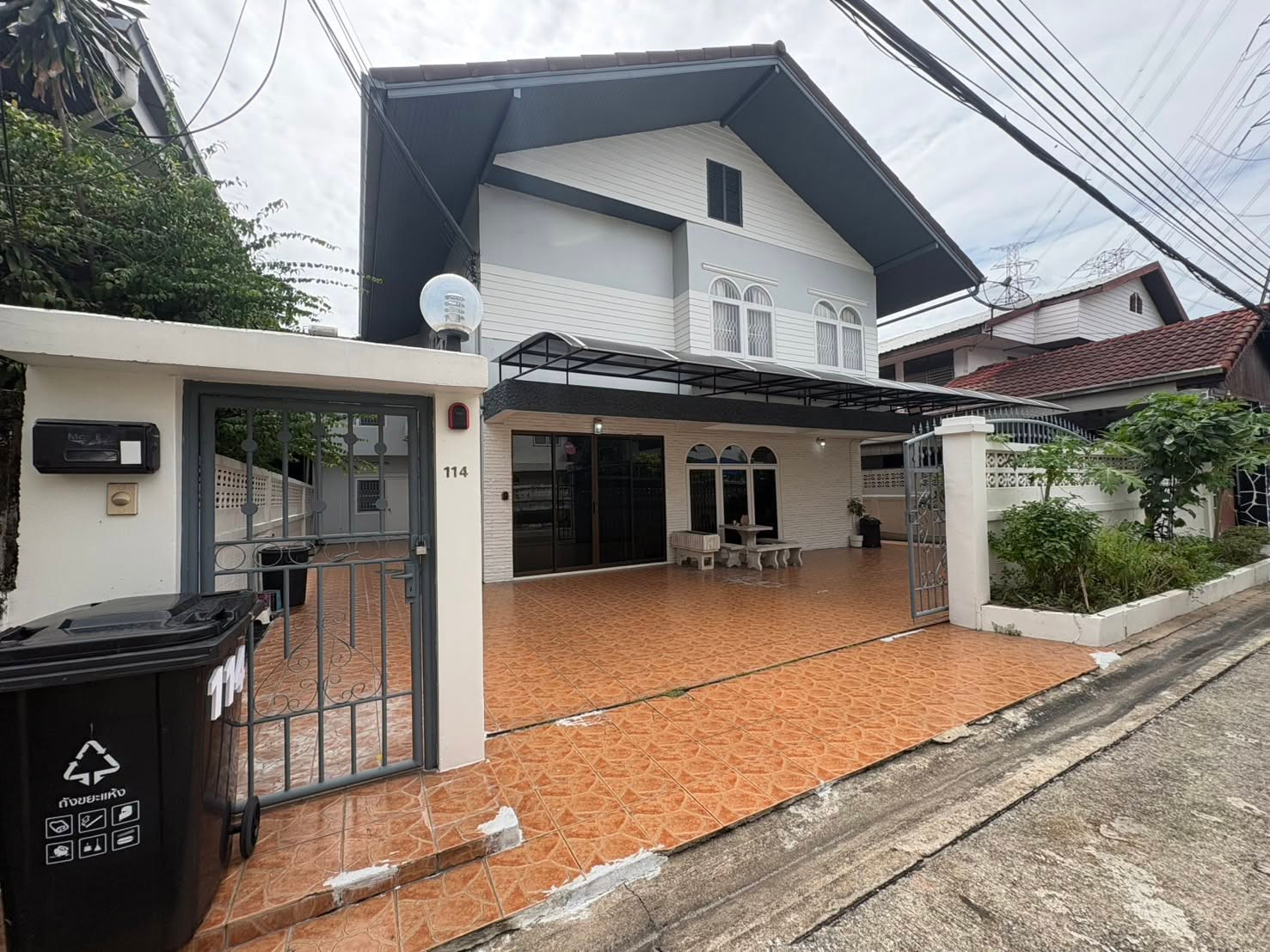 Single house for rent in Huai Khwang You can raise animals 🐱 – รูปที่ 2