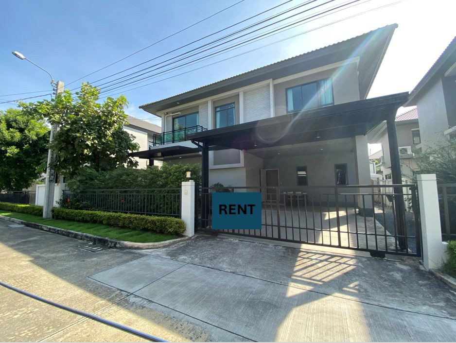 Single house for rent, Life Bangkok Boulevard Wongwaen-Rama 9 (House for Rent Life Bangkok Boulevard Wongwaen-Rama 9) Single house for rent, Life Bangkok Boulevard Wongwaen-Rama 9 (House for Rent Life Bangkok Boulevard Wongwaen-Rama 9)
