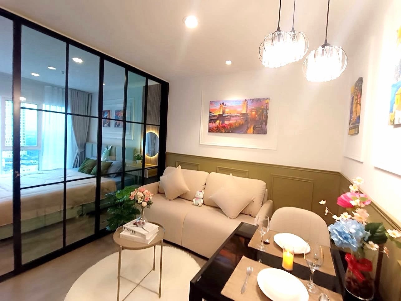 ให้เช่า Regent Home Bangna ใกล้ BTS บางนา 350 เมตร ห้องใหม่ วิวสวย พร้อมอยู่ 12,500 บาท/เดือน  