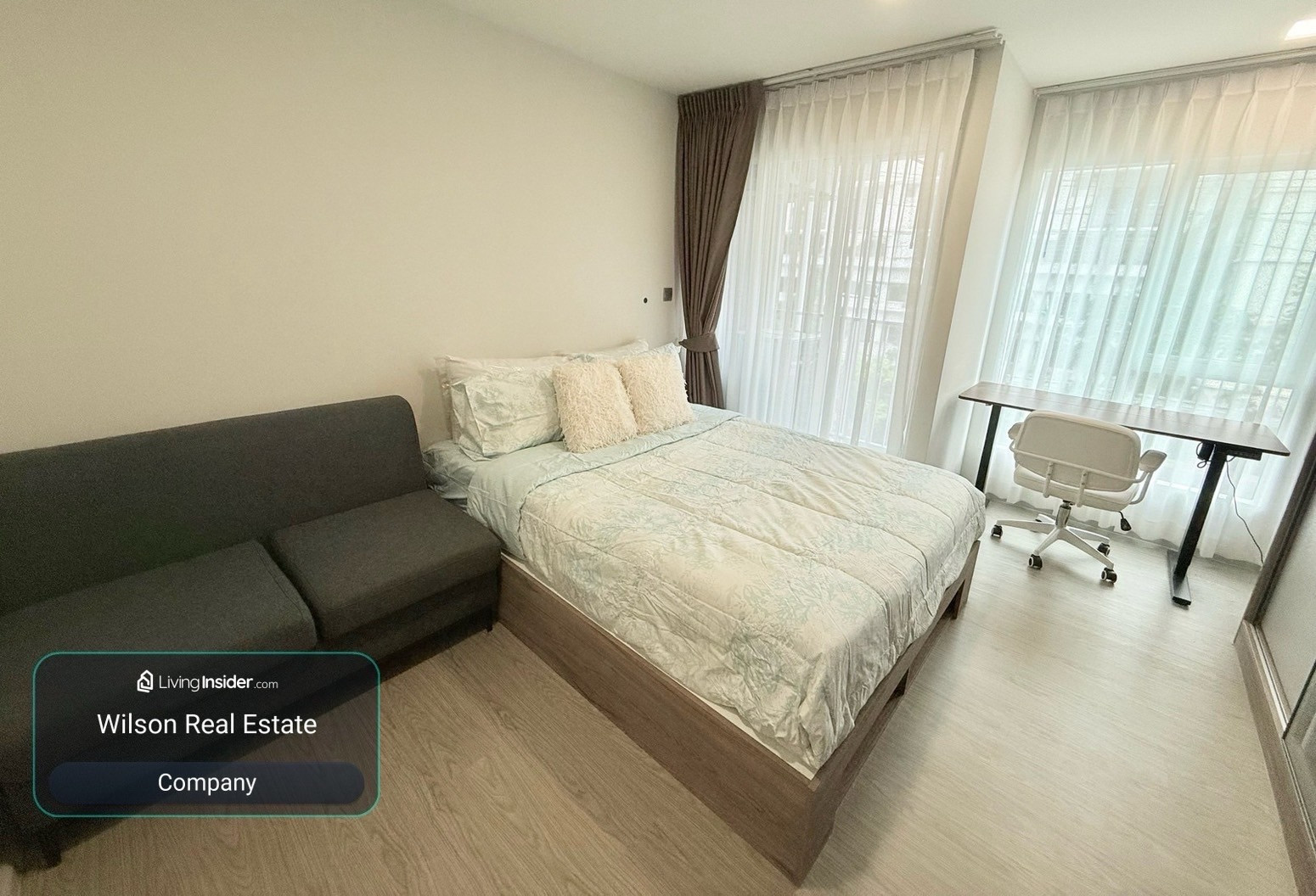 ให้เช่า Kave Town Island อาคาร A ชั้น 3 ห้องวิวนอก 23 ตร.ม. เฟอร์ฯ ครบ 11,000 บาท/เดือน