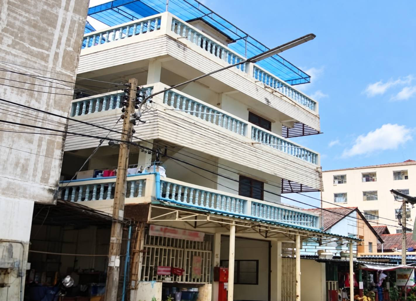 PZ1496-1 Building for rent. In Navanakorn Industrial Estate, Soi Thai Thani 39, area 92.40 sq m., 38 rooms, return on investment 8% per year, tenants fill every room, receive income immediately, Khlong Nueng Subdistrict. Khlong Luang District  Pathum Than – รูปที่ 4